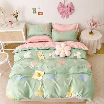 Lenjerie de pat bumbac finet – 6 piese | Eleganta si Confort la Tine Acasa | COD 1159 - S
