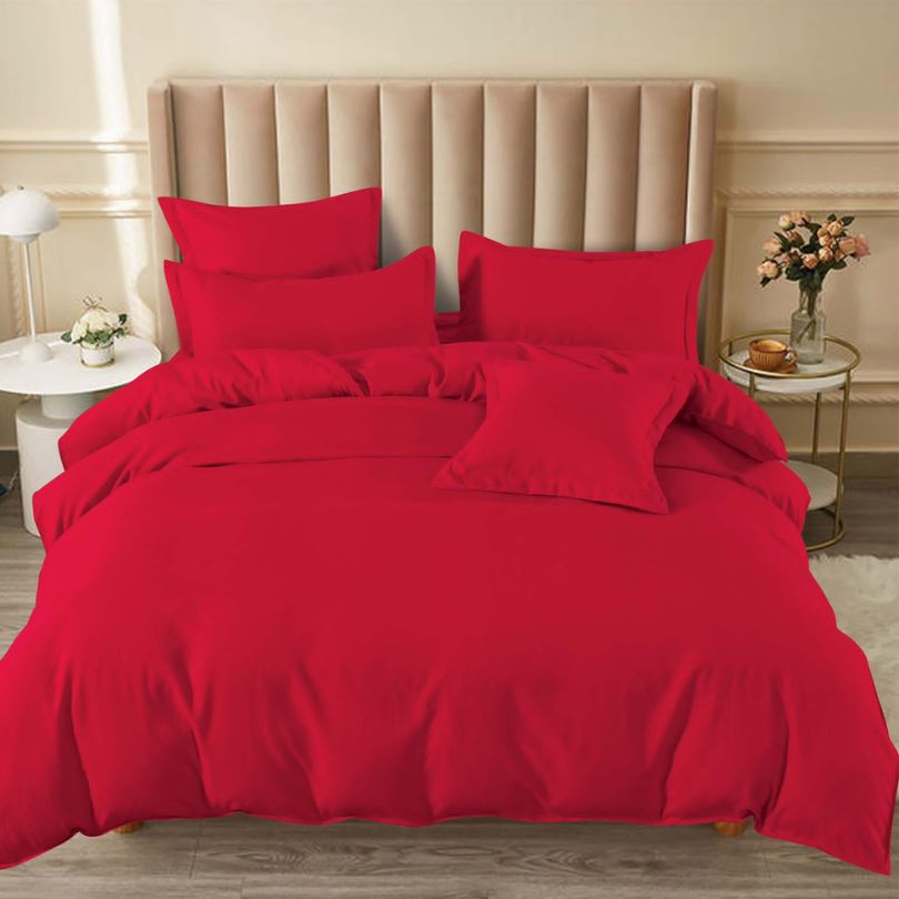 Lenjerie de pat bumbac finet  – 6 piese: Confort si stil pentru un somn odihnitor  | COD 1604-S