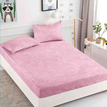 Husa de Pat din Bumbac Finet – Set 3 Piese pentru Confort si Eleganta | COD 1561-J