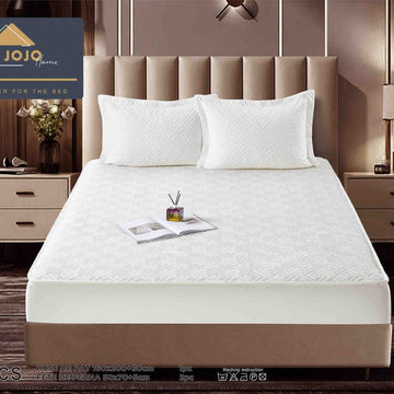 Husa de pat topper catifea – Set complet 3 piese, confort si eleganta pentru patul tau 160X200cm | COD 1540-J