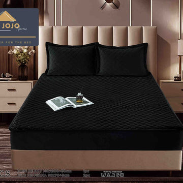Husa de pat topper catifea – Set complet 3 piese, confort si eleganta pentru patul tau 160X200cm | COD 1544-J