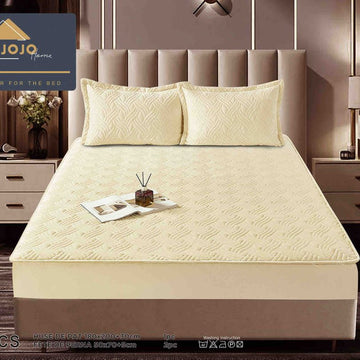 Husa de pat topper catifea – Set complet 3 piese, confort si eleganta pentru patul tau 180X200cm | COD 1524-J