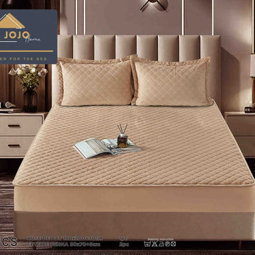 Husa de pat topper catifea – Set complet 3 piese, confort si eleganta pentru patul tau 180X200cm | COD 1531-J