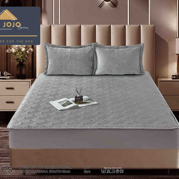 Husa de pat topper catifea – Set complet 3 piese, confort si eleganta pentru patul tau 180X200cm | COD 1535-J