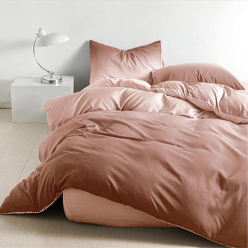 Lenjerie de Pat Bumbac Finet 1 Persoana – 4 Piese. Confort Premium si Design Modern | COD 0693-S