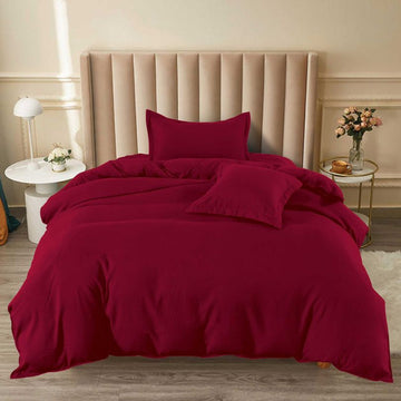 Lenjerie de Pat Bumbac Finet 1 Persoana – 4 Piese. Confort Premium si Design Modern | COD 1270-S