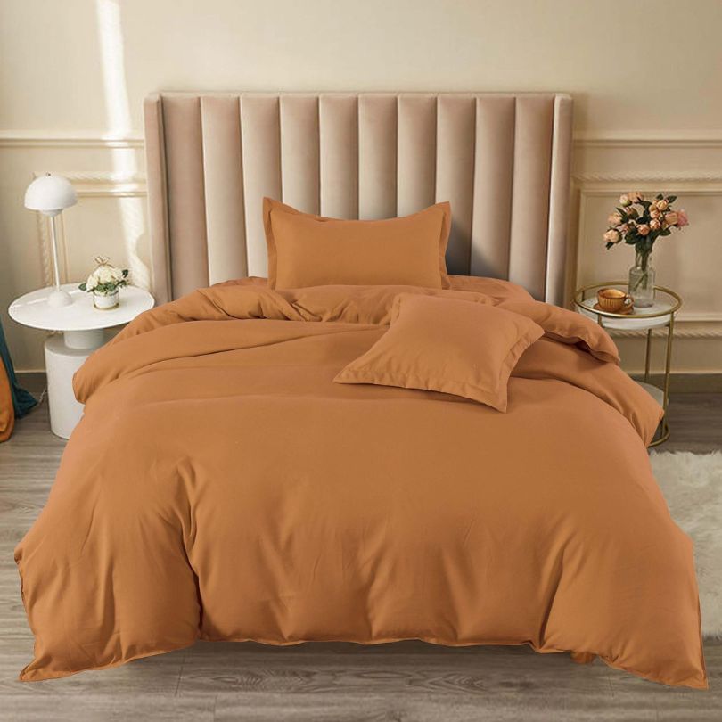 Lenjerie de Pat Bumbac Finet 1 Persoana – 4 Piese. Confort Premium si Design Modern | COD 1273-S 