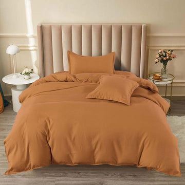 Lenjerie de Pat Bumbac Finet 1 Persoana – 4 Piese. Confort Premium si Design Modern | COD 1273-S