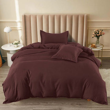 Lenjerie de Pat Bumbac Finet 1 Persoana – 4 Piese. Confort Premium si Design Modern | COD 1274-S