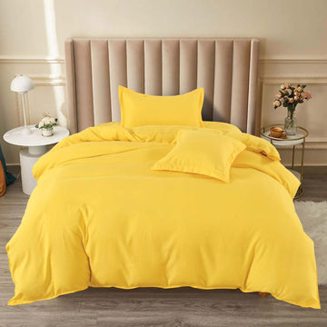Lenjerie de Pat Bumbac Finet 1 Persoana – 4 Piese. Confort Premium si Design Modern | COD 1278-S