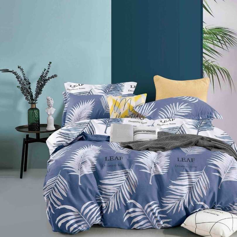 Lenjerie de Pat Bumbac Finet 4 Piese – Confort Premium si Design Modern | COD 1468-J