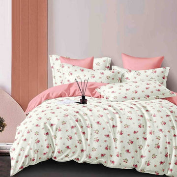 Lenjerie de Pat Bumbac Finet – 6 Piese | Eleganta, Confort si Durabilitate | COD 1223-J