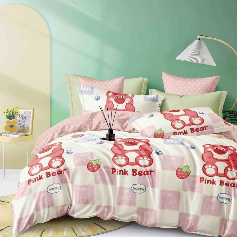 Lenjerie de Pat Bumbac Finet – 6 Piese | Eleganta, Confort si Durabilitate | COD 1255-J