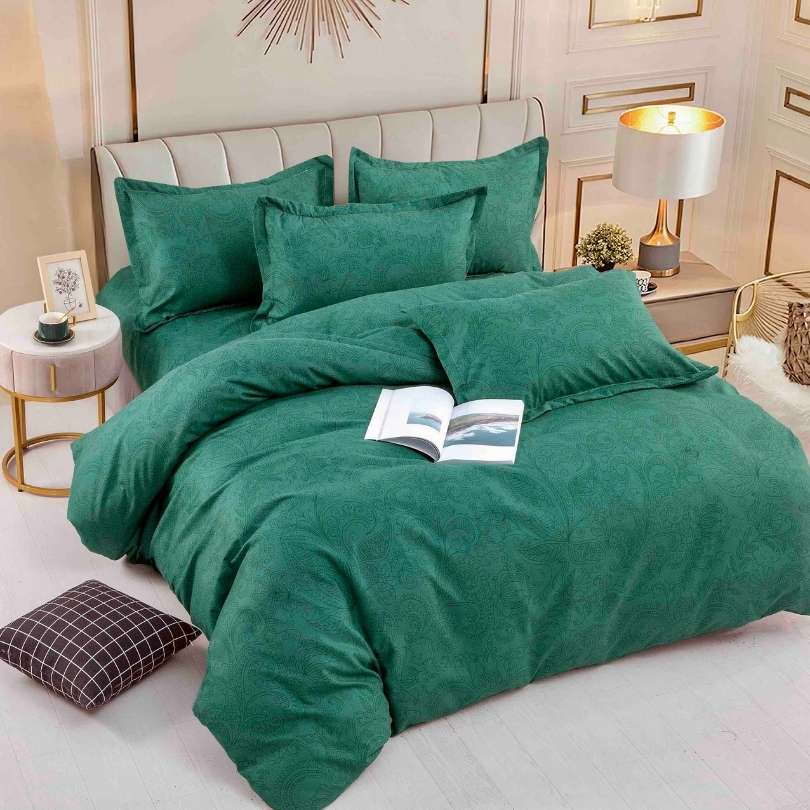 Lenjerie de Pat Bumbac Finet – 6 Piese | Eleganta, Confort si Durabilitate | COD 1261-J