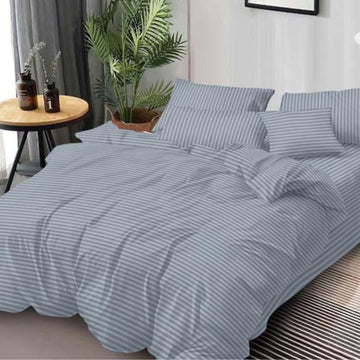 Lenjerie de Pat Damasc – 6 Piese | Eleganta si Rafinament pentru Un Somn Odihnitor | COD 0008 - SEP