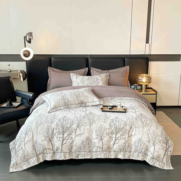 Lenjerie de Pat Finet cu Elastic – 6 Piese DELUX | Confort si Eleganta | COD 0600-J