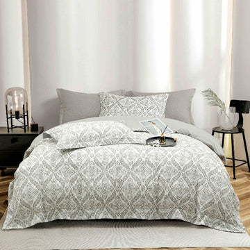 Lenjerie de Pat Finet cu Elastic – 6 Piese DELUX | Confort si Eleganta | COD 0605-J