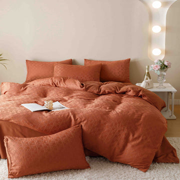 Lenjerie de pat Jacquard - 6 piese | Eleganta si confort premium | COD 0826-J