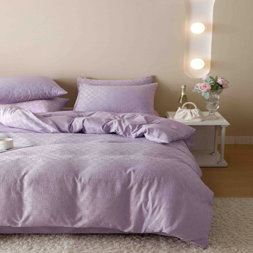 Lenjerie de pat Jacquard - 6 piese | Eleganta si confort premium | COD 0827-J