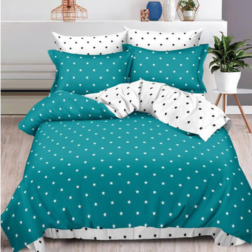 Lenjerie de pat bumbac finet cu elastic – 6 piese: Confort si stil pentru un somn odihnitor  | COD 0469-S
