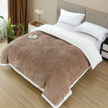 Patura Cocolino Premium cu Blanita – Moale, Calduroasa si Pufosa | Confort de Lux pentru Sezonul Rece | COD 1416-S