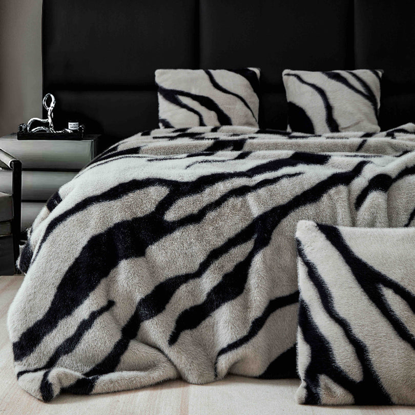 Patura cu Blana de Nurca – 3 Piese | Lux si Caldura pentru Casa Ta | COD 0758-J